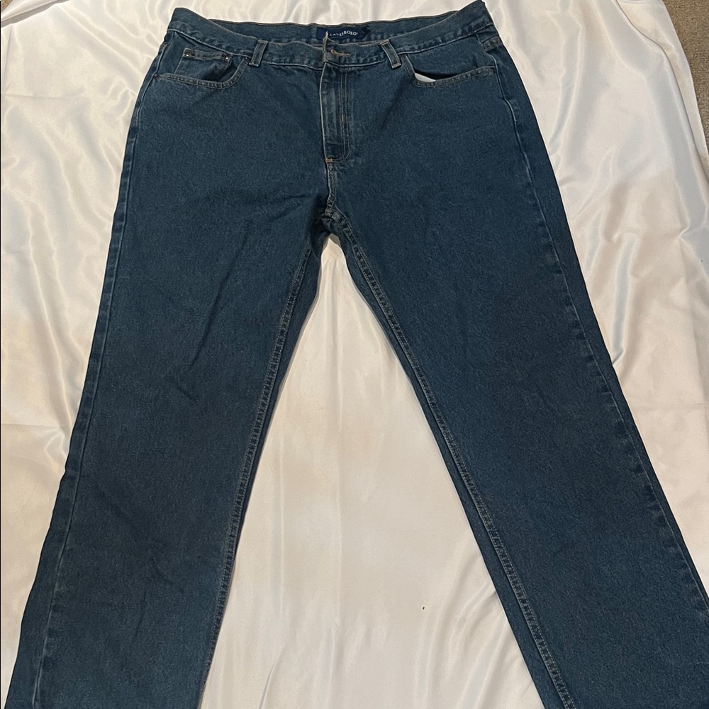 Lanesboro Classic Denim Straight-Leg Jeans